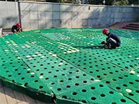 高分子复合纤维生态浮岛